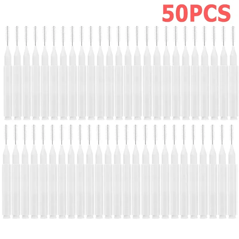 Portable Mini Eyebrow Brush 20/50PCS Brow Perm Brushes Disposable Bendable Micro Eyelash Brow Lifting Brushes Applicators Tools — image 15