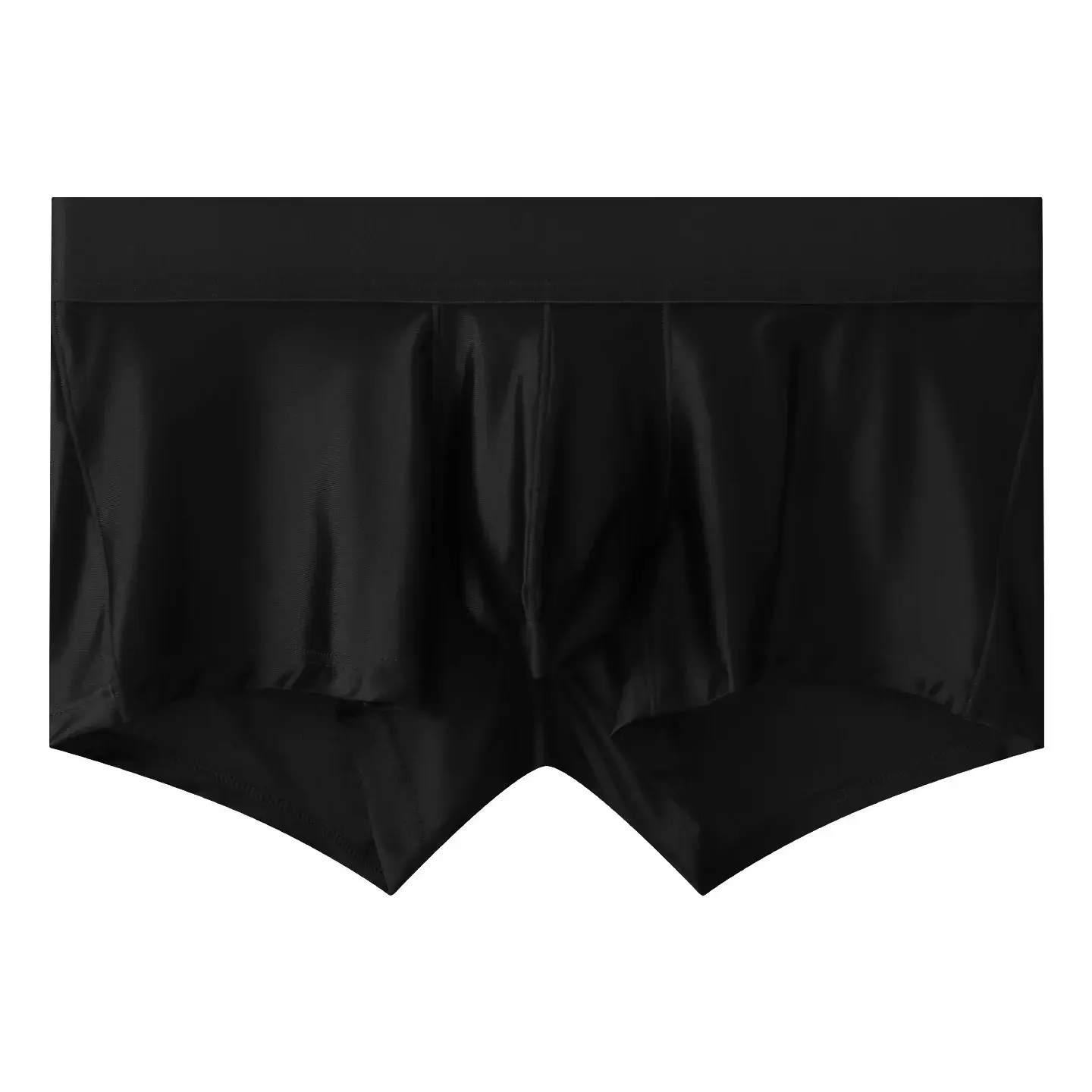 Celana Dalam Pria Celana Pendek Boxer Celana Dalam Nilon Ramping Solid Pria Celana Dalam Kantung JJ Pinggang Tengah Cueca Celana Dalam Pria Boxer Ropa Ukuran Plus M-XXL
