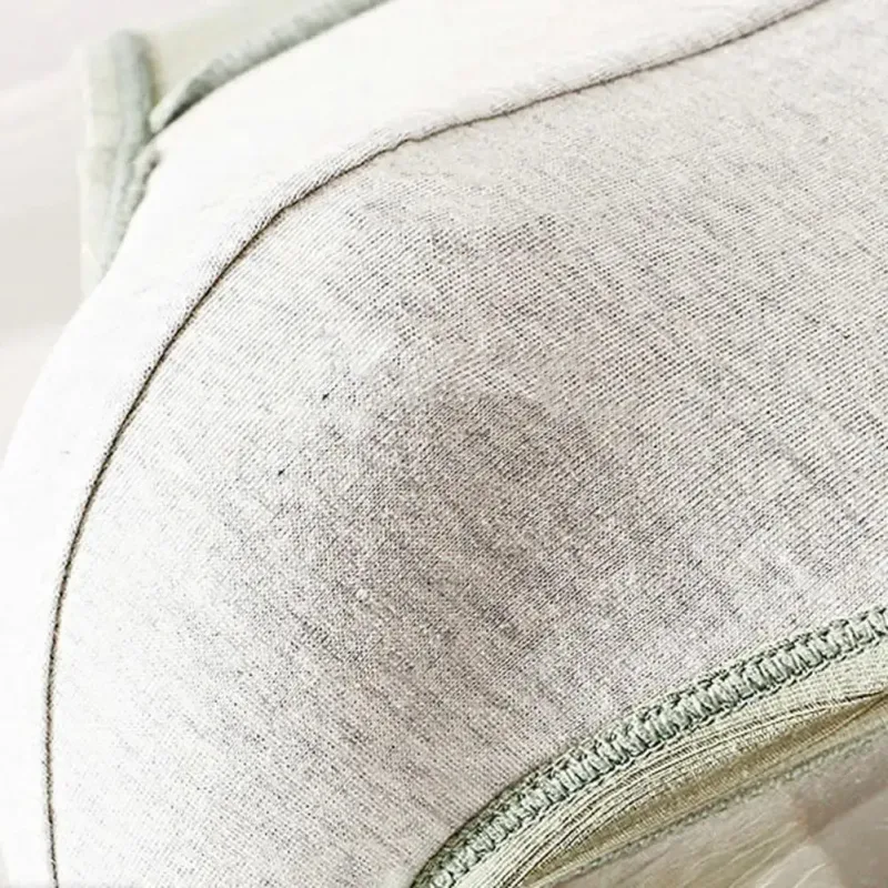 1/3 pièces hommes slips taille moyenne élastique doux respirant Anti-septique U convexe rayé couleur unie décontracté hommes caleçons sous-vêtements hommes — image 16