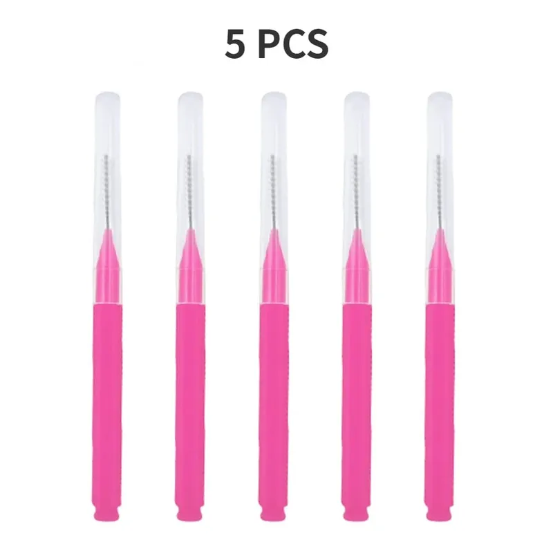 5/10/50PCS Mini Eyebrow Brush Brow Perm Brush Disposable Brow Lifting Brushes Bendable Micro Eyelash Brush Applicators Tools — image 14