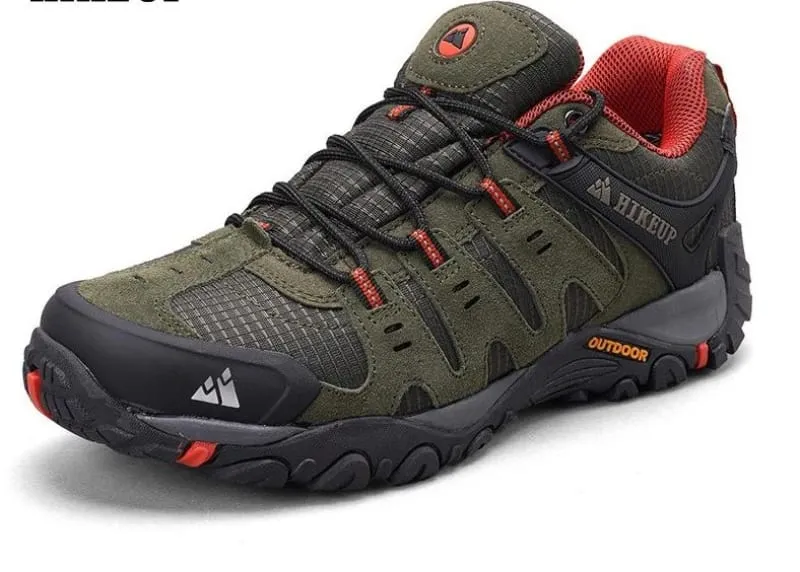 Running Shoes Summer Sports Men's Shoes Spring and Autumn Breathable Casual Walking Shoes Lace-Up Lightweight Solid Color