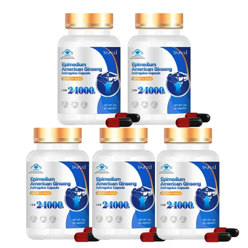 Energy Boost with Epimedium Extract & Ginseng - Promotes Strength & Confidence -Men's Daily Herbal Enhanging Supplement — image 10