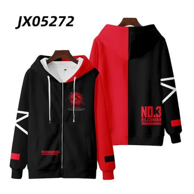 Anime Date A Live Girl Tokisaki Kurumi Nightmare 3D Printed Men's Sweatshirt Hooded Hoodies Harajuku Man Clothes — image 14