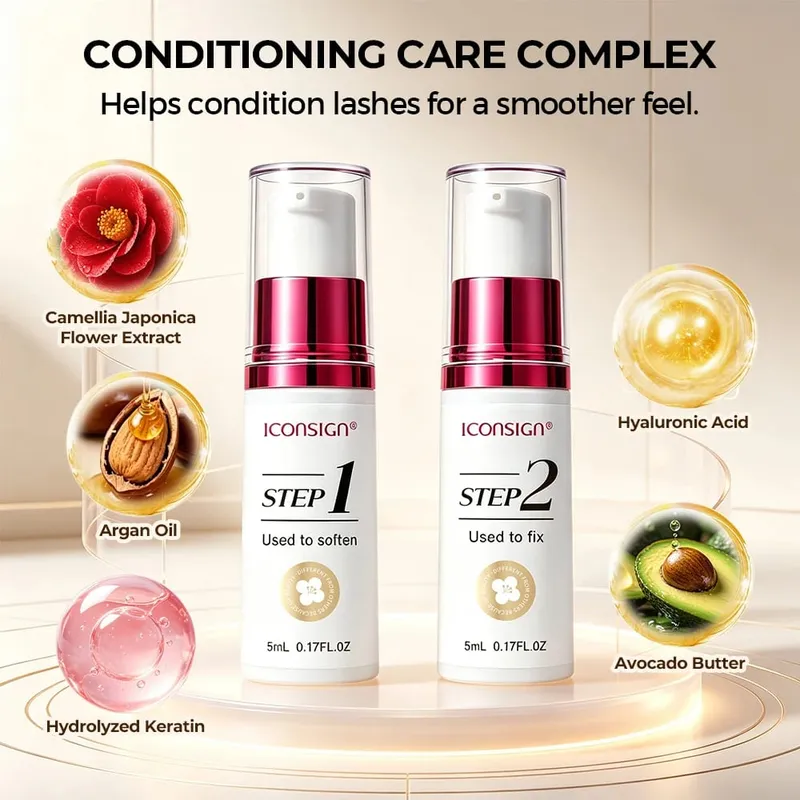 Korean Glue-free Fast Lash Lift System Camellia Eyebrow Lamination Lashes Lifting Perm Makeup Cosmetics Full Kit — image 5
