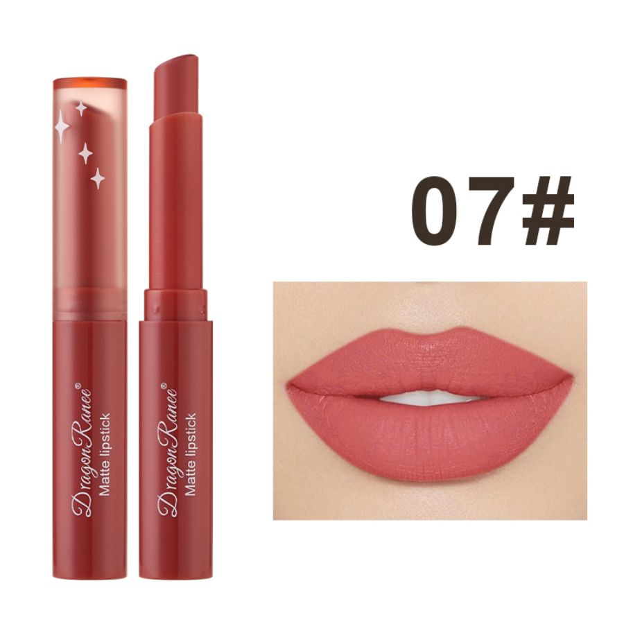 Lipstick Matte Matte Non-Fading Moisturizing European and American Makeup Lipstick Velvet Matte Lipstick Waterproof Not Easy to Fade Matte Lipstick Lipstick — image 8