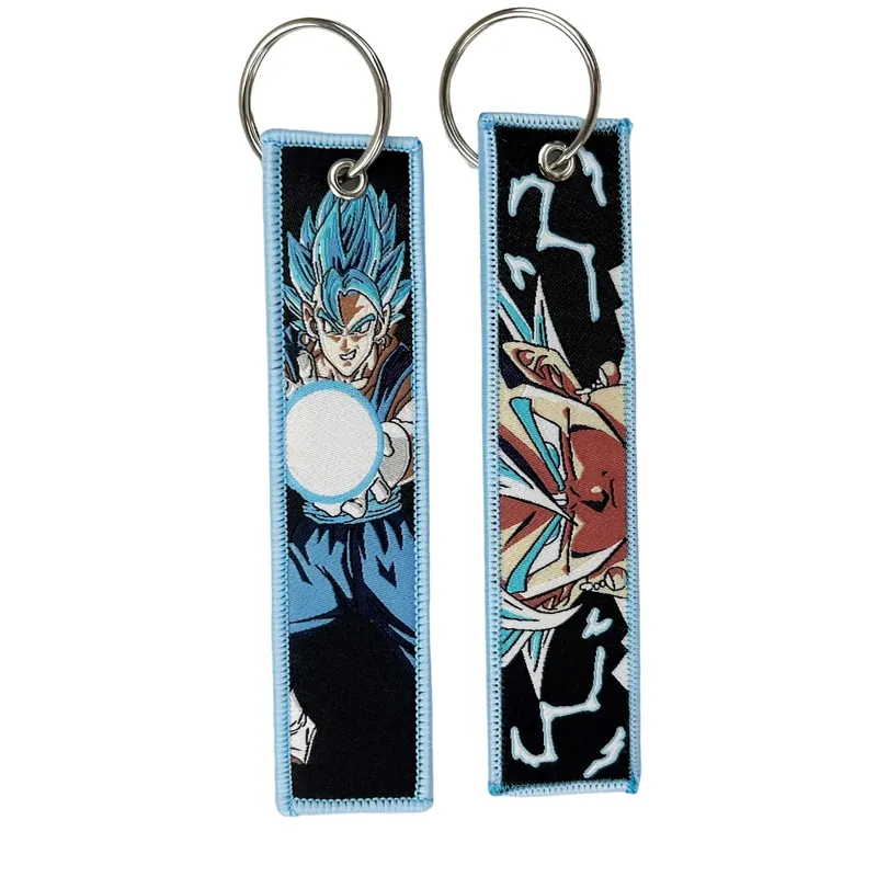Dragon Ball Embroidery Cool Keychain Lanyard Anime Manga Series Badge Holder USB Pendant Portable Key Lanyard Accessories — image 13