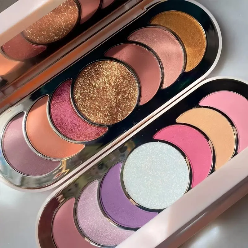 Rare Beauty Easy To Apply Highlighter Eyeshadow Palette Blush Hydrating Brightening Mashed Potato Blush Enhance Facial Details — image 3