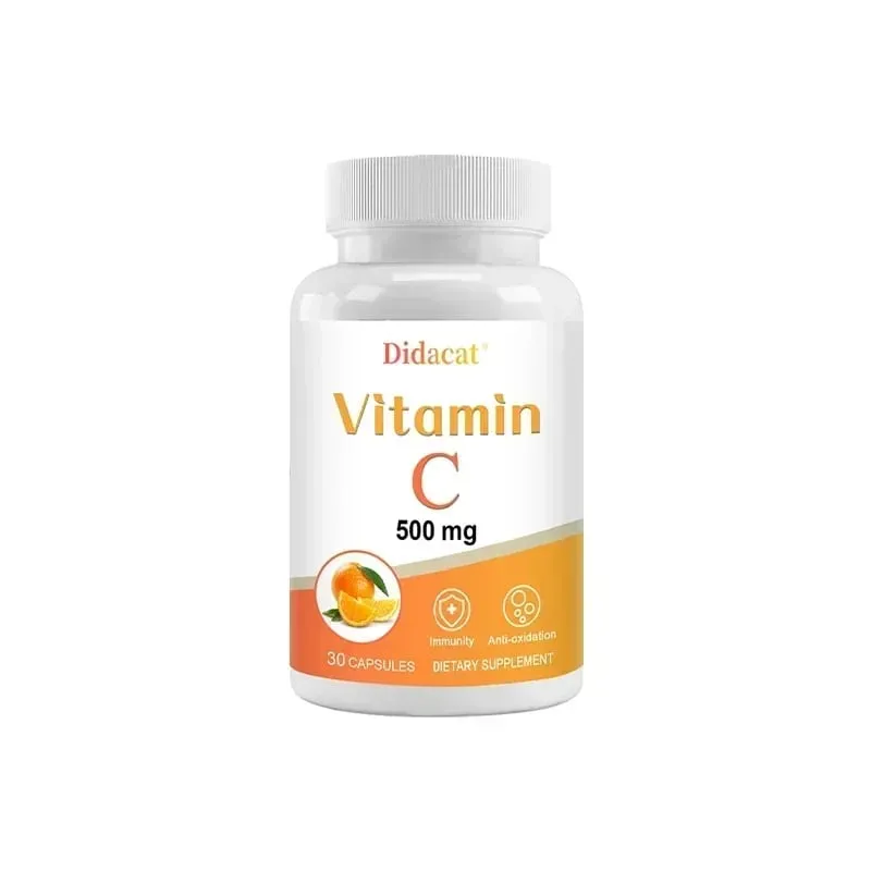 Vitamin C 500 mg 120 Capsules - High Absorption Antioxidant Supplement Immune System and Collagen Supplement Non-GMO — image 8