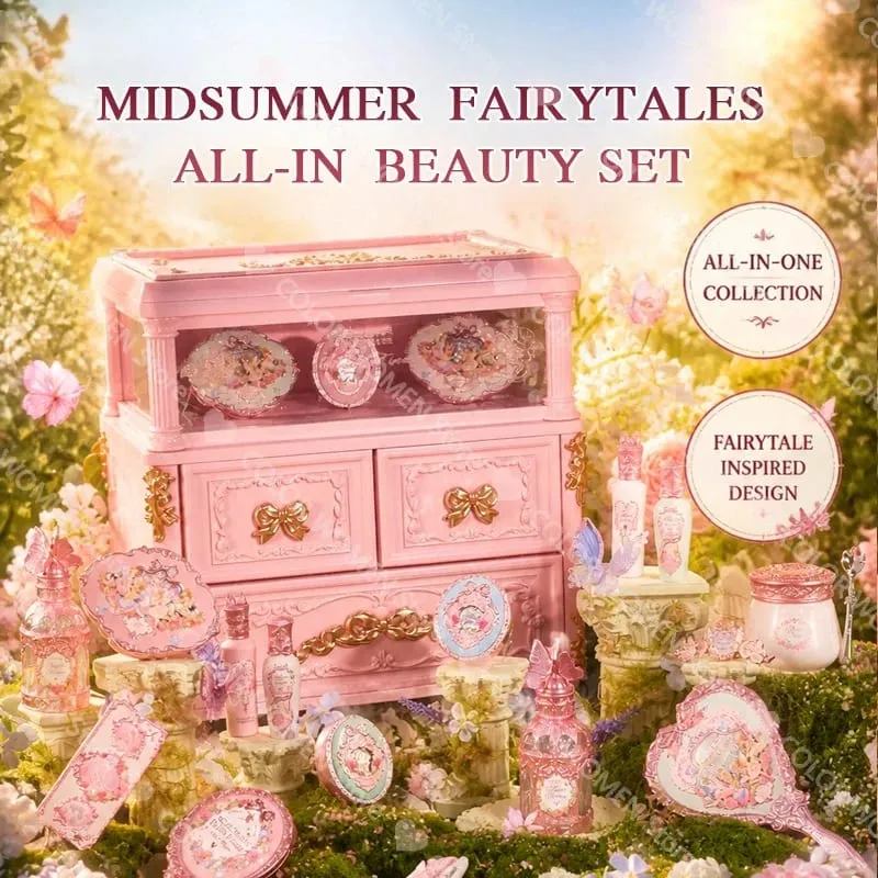 Flower Know Midsummer Night Carved Dressing Table Allin Makeup Gift Set — image 2