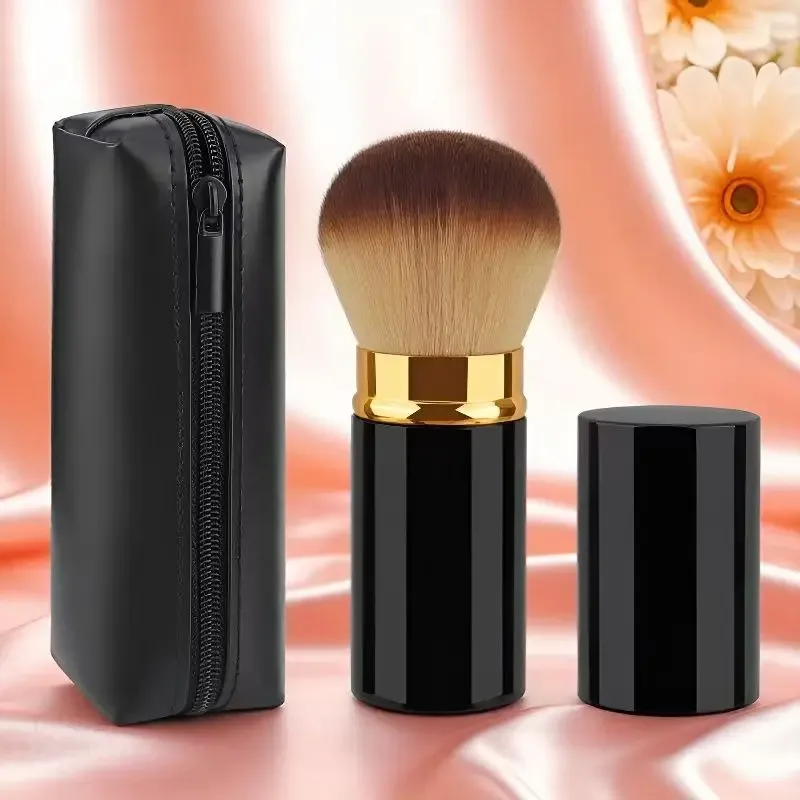 Travel Portable Makeup Brush Set with Storage Bag Blush Foundation Brush Cosmetic Brushes for On-the-Go Beauty Essentials — image 2