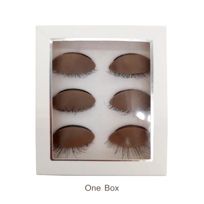 Mannequin Head For Eyelash Extension Training Kit With Removable Eyelids Silicone Cosmetic Model Heads Makeup Tools Gel Material — image 14