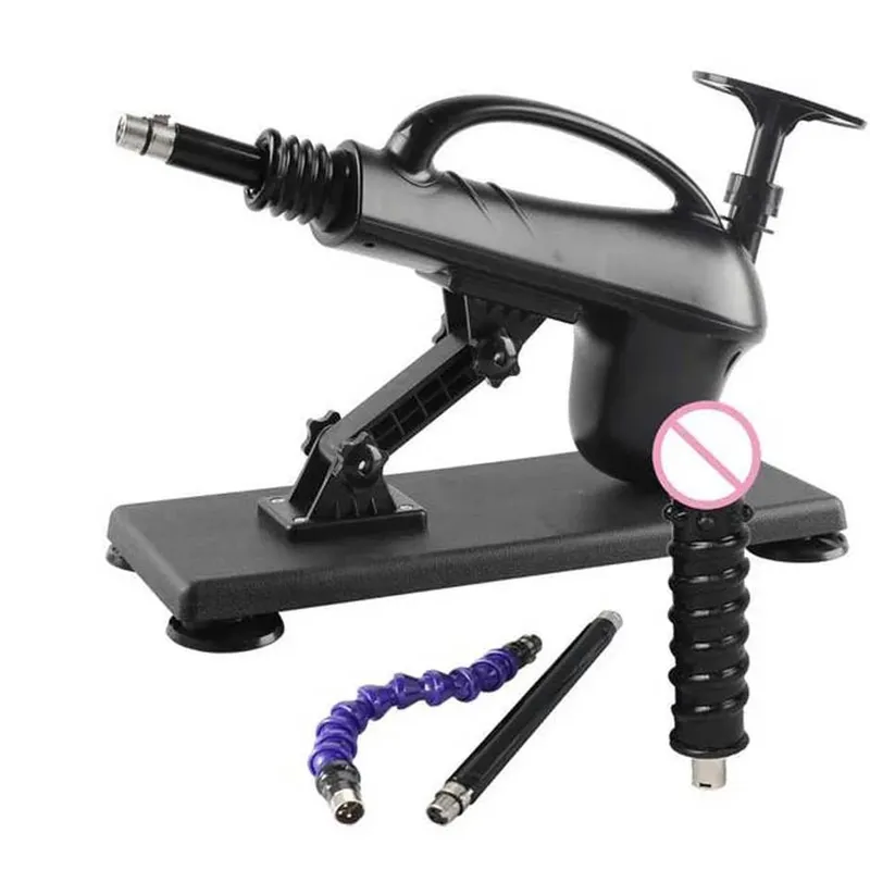 Portable Automatic Masturbation Machine for Women with Big Dildo Men's Sex Toy Pumping Gun for Couples — image 24