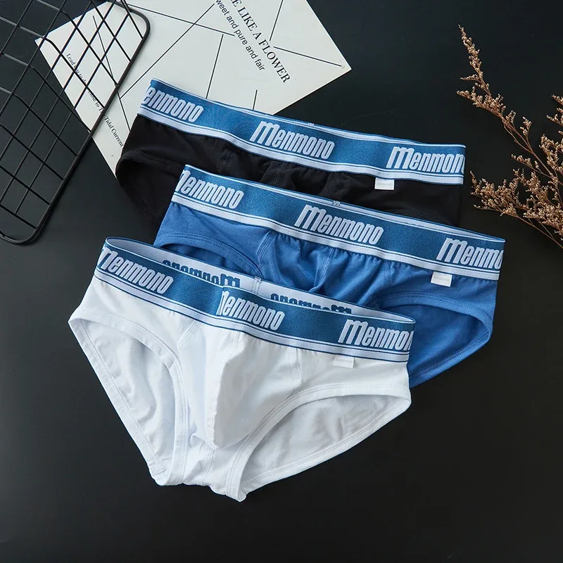 Cuecas masculinas de cintura baixa, cuecas sexy masculinas, maré apertada, verão, algodão, esportes, respirável — image 5