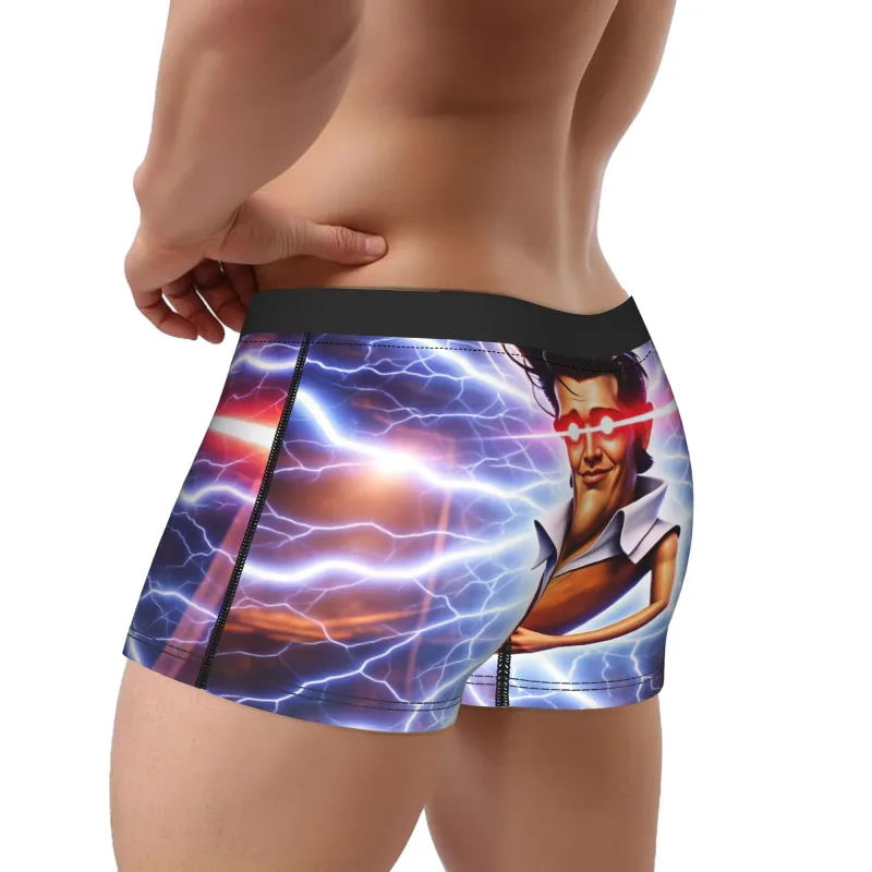 Charlie Kirk Meme Boxer Shorts pochette sous-vêtements haute qualité douane Shorts slips nouveauté hommes culottes grande taille 2XL — image 3