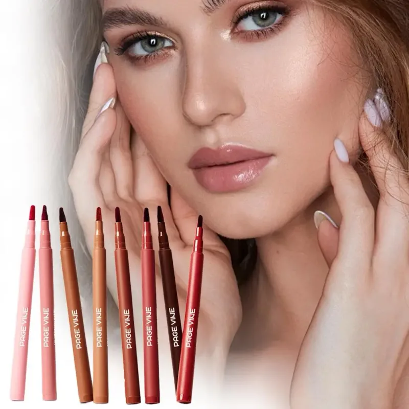 Lip Liner LongLasting Waterproof Highly Pigmented Long-lasting Color Creates 3D Plump Lips Defining Makeup — image 5
