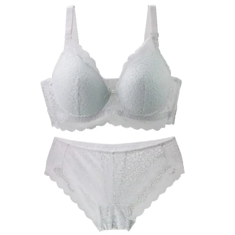 2027New Thin Mode Push Up Bra Sets 34/75 36/80 38/85 40/90 42/95 44/100 BCDE Underwear For Women Lingerie — image 4