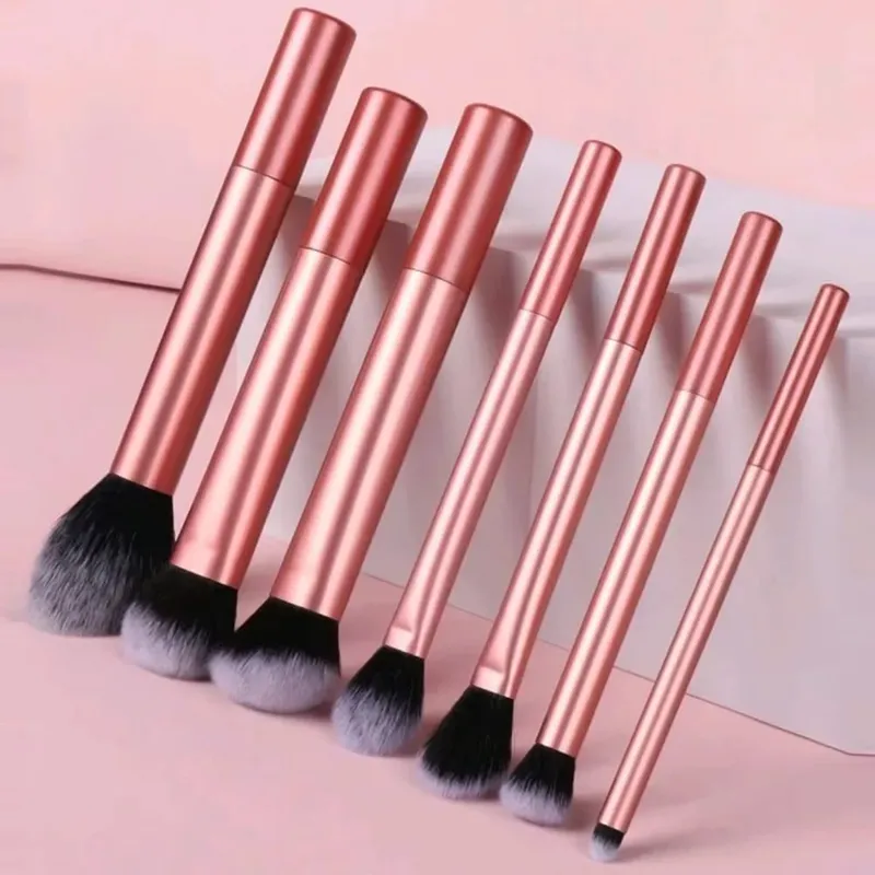 12pcs Makeup Brush Kit Soft Synthetic Hair Make Up Brushes Foundation Blush Eyeshadow Cosmetic Makeup Tools — image 12