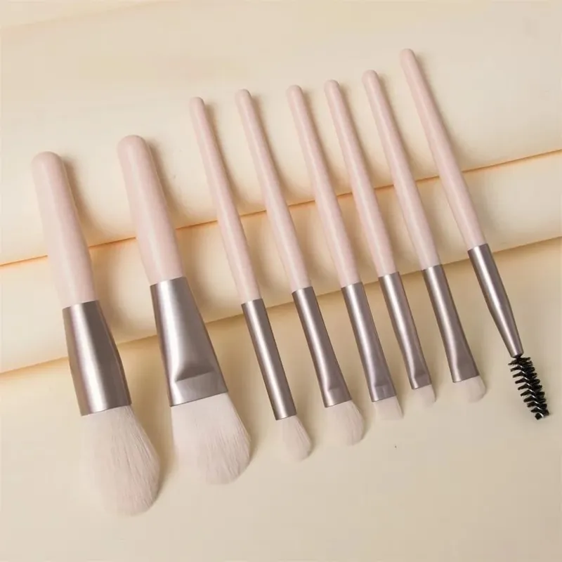 Podkladová tvářenka Powder Oční stíny štětce na make-up Blending 8ks Měkké nadýchané štětce na make-up Kosmetické nástroje štětce na make-up Kosmetika — image 2