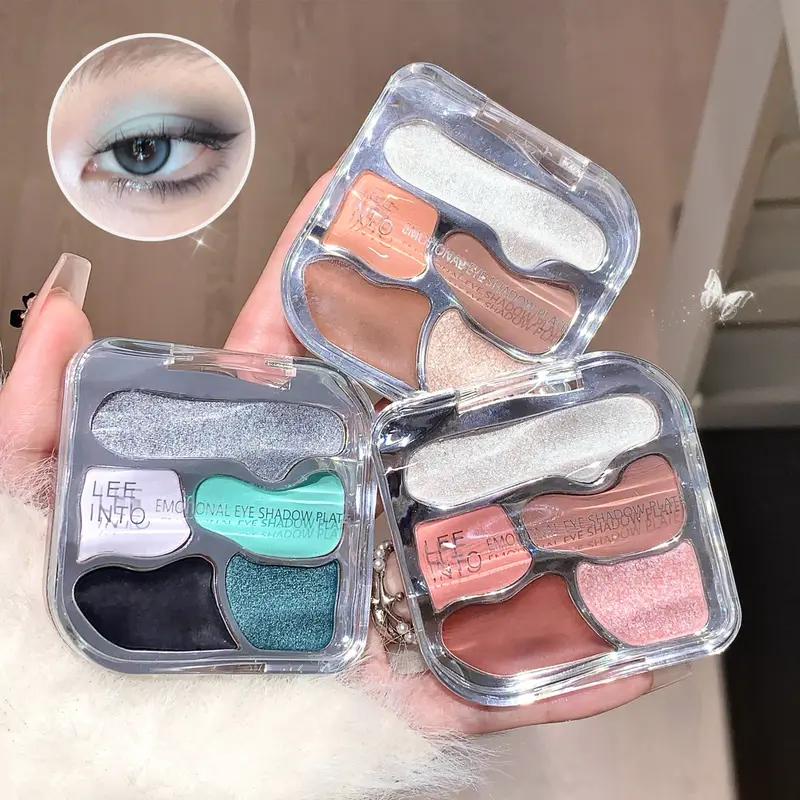 Five-color Comprehensive Eye shadow Palette Matte Highlight Contouring and Color-developing All-in-one Palette — image 1
