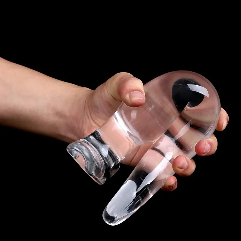 Transparent Big Dildos for Women Vagina Stimulator Anal Plug Artificial Animal Penis Female Masturbator Sex Toy Men Butt Dilator — image 4