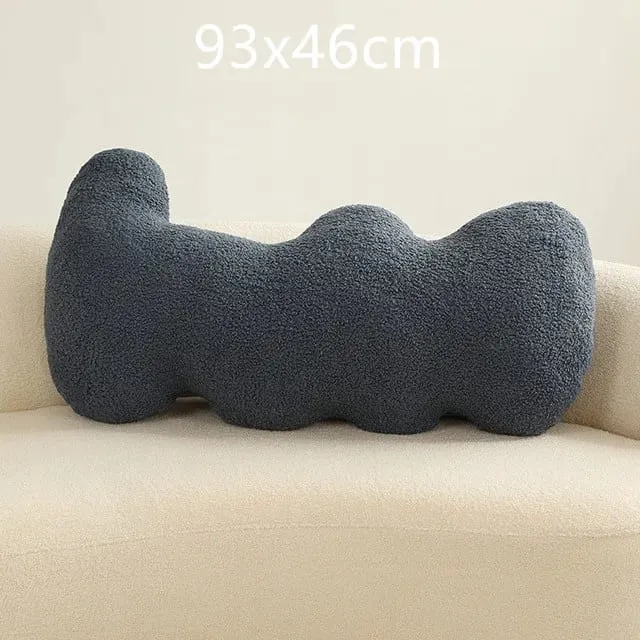New Nordic Ball Solid Color Cushion Stuffed Flower Plush Pillow for Sofa Waist Office Cushion Kid Toy Gifts Home Decoration