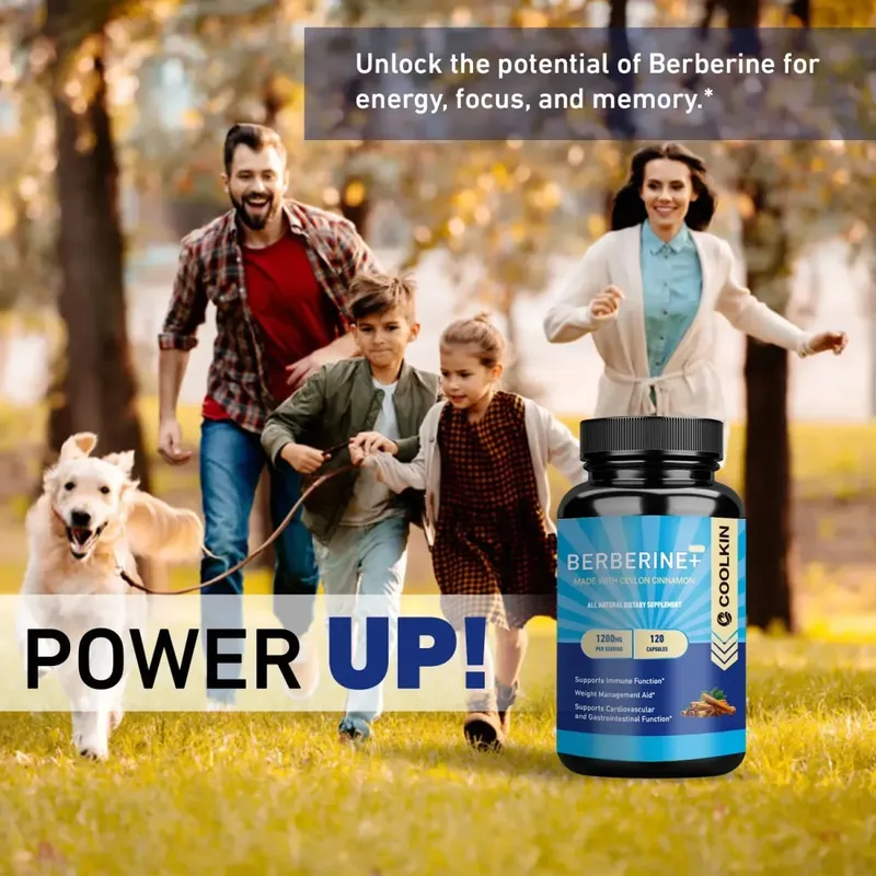 Premium Berberine HCl 1200 Mg Plus Organic Ceylon Cinnamon - Suporta sa Immune System Weight Management Supplement — image 6