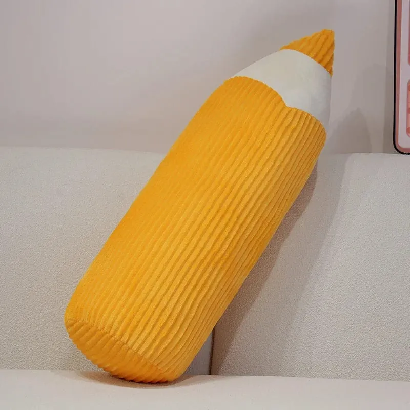 70CM Cartoon Colored Pencil Plush Pillow Soft Sofa Room Cushion Simulation Crayon Toys Nice Gifts — image 10