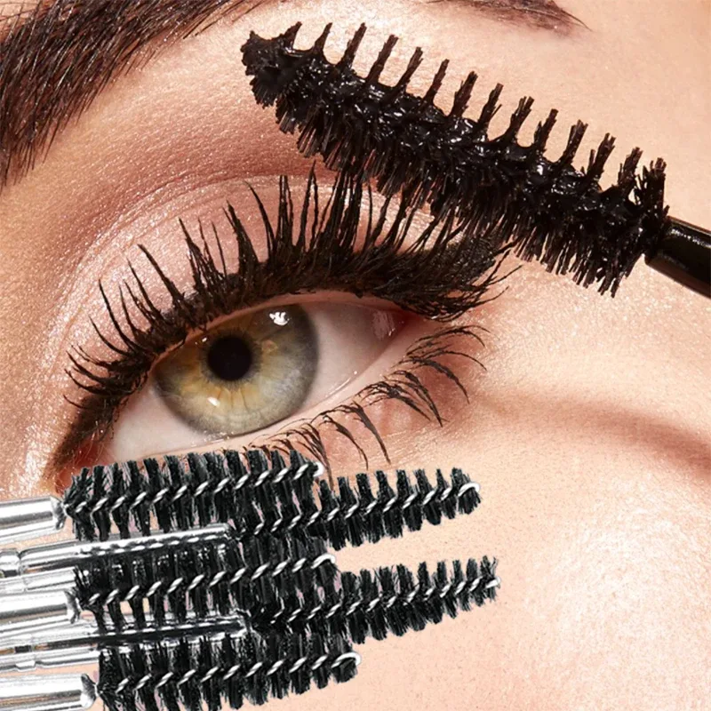 1/10pcs Soft Eyelash Brushes twisted Eyebrow Brush Elbow Contouring Eye Brow Eyeliner Brushes Eyes Blending Cosmetic Makeup Tool — image 2