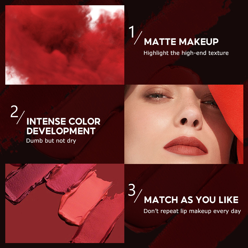 20 Colors Lipstick Palette Matte Velvet Lip Makeup Long Lasting Lip High Pigmented — image 6