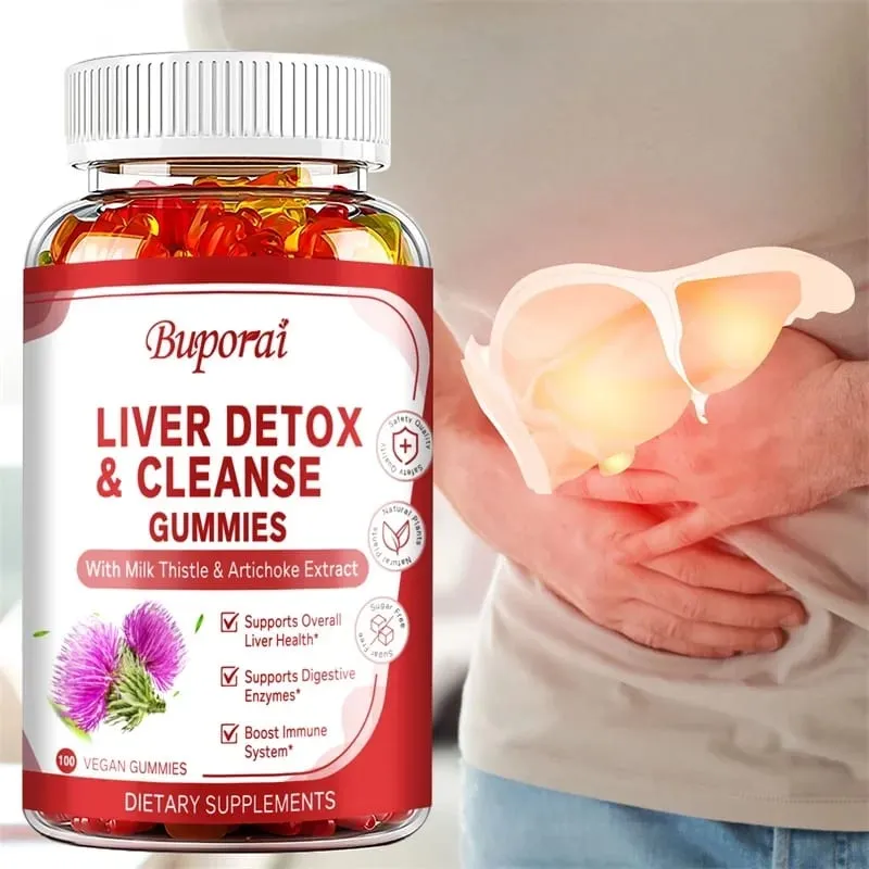 Liver Cleanse & Detox Gummies - Improve Digestion Enhance Immunity Help Cleanse The Liver and Promote MetabolismSupplements — image 2