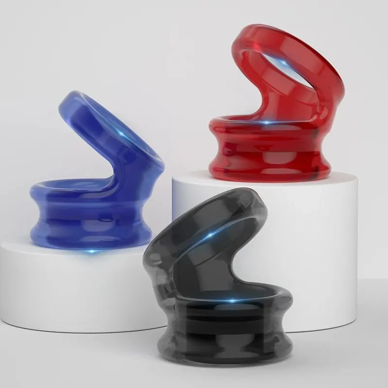 Silicone Penis Semen Lock Ring Ejaculation Delay Sex Time Dick Lasting Erection Widen Thicken Cock Ring Adult Sex Toy For Couple