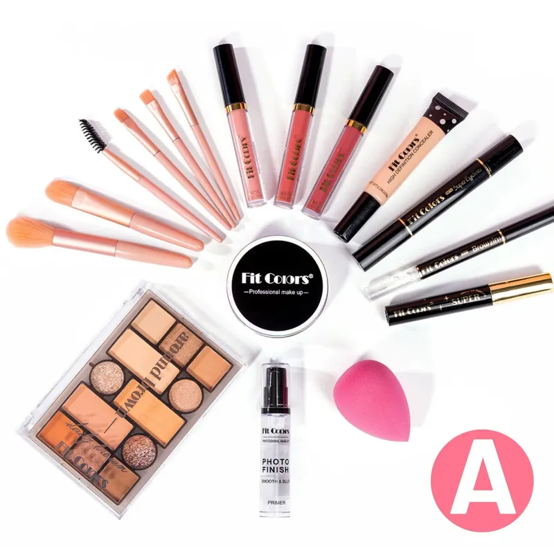 Korean Waterproof Makeup Kit Professional Long Lasting Cosmetics Set For Women All In One Complete Collection