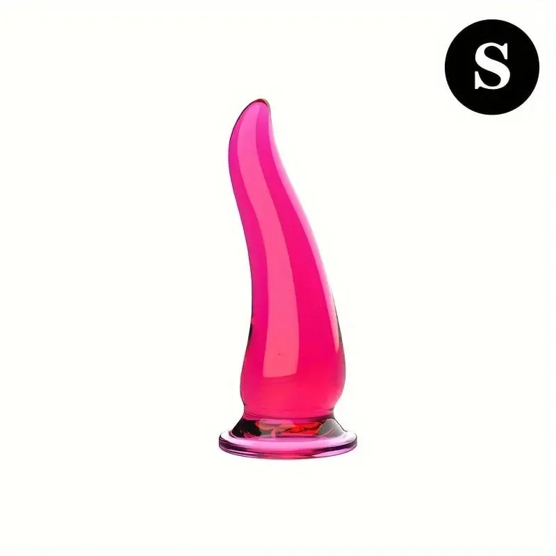 Black&Transparent Anal Plug Horn Dildo for Woman Prostate Dilator Massager Butt Suction Cup Sex Toys for Men Adults Beads — image 14