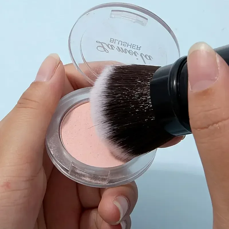 1pcs Professional Makeup Brushes Retractable Blusher Powder Foundation Face Concealer Kabuki Makeup Brush Cosmetic Tools — image 4