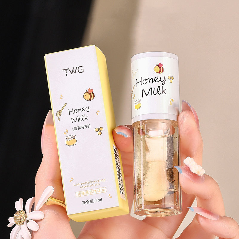 Make Up Korean Beauty Cosmetics Lip Ink Gloss Labial Lips Moisturizer Jelly Lipstick Bright Oil Moisturizing Balm Big Lip Brush — image 10