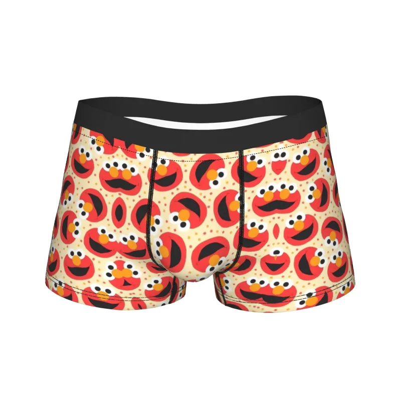 S-Sesames Streets Tango Elmo & Grover Unterwäsche Herren Shorts Slips Lustige Boxershorts Qualität Customs Oversize Höschen — image 12