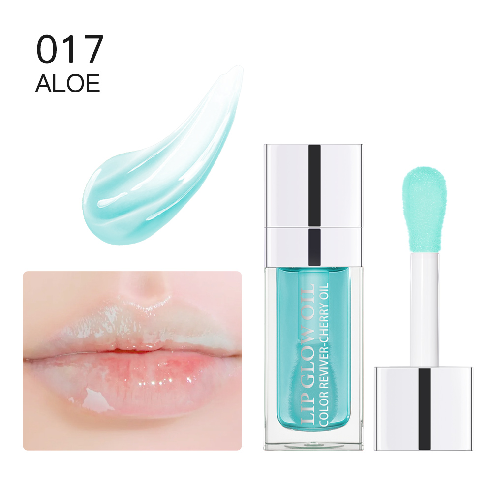 Crystal Jelly Moisturizing Lip Oil Plumping Lip Gloss Makeup Sexy Plump Lip Glow Oil Tinted Lip Plumper — image 15