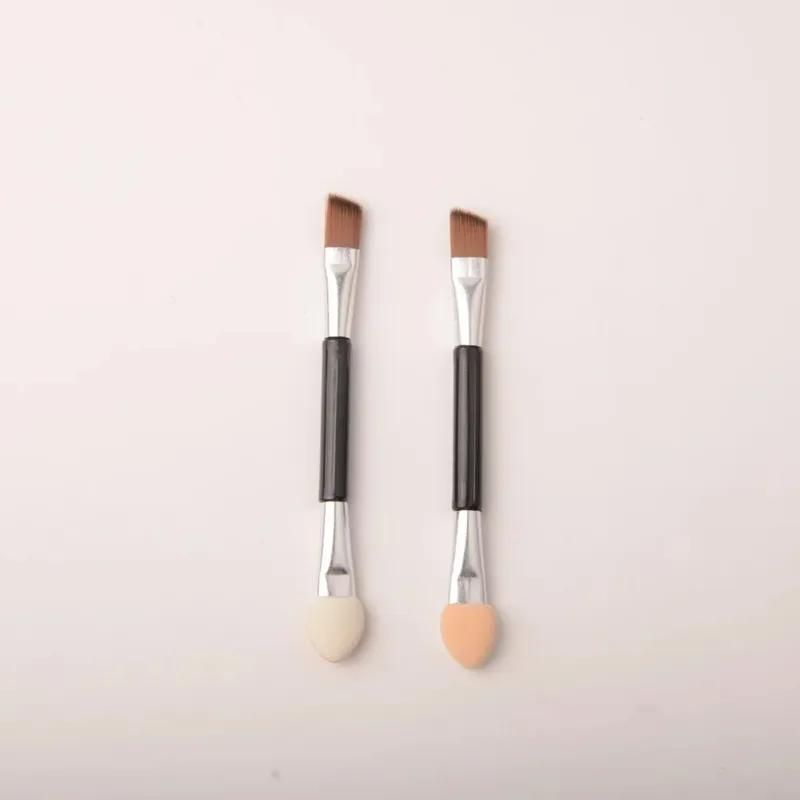 Professional Eyebrow Brush Eyeliner Angled Flat Head Blade Eye Liner Brow Contour Makeup Brushes Double-head Makeup Tool 1~10PC