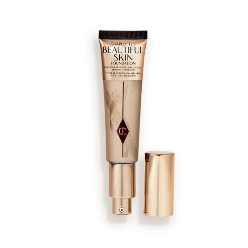 Charlotte Tilbury Airbrush Flawless Foundation Beautiful Skin Foundation Soft-matte Full-coverage Natural Foundation Radiant Glo — image 12