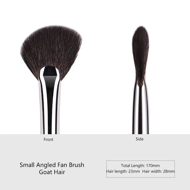 1pc High end Animal Hair Detail Eyeshadow Makeup brushes Highlight Make up brushes Eye Shadow Conceal Ebony Handle pencil beauty