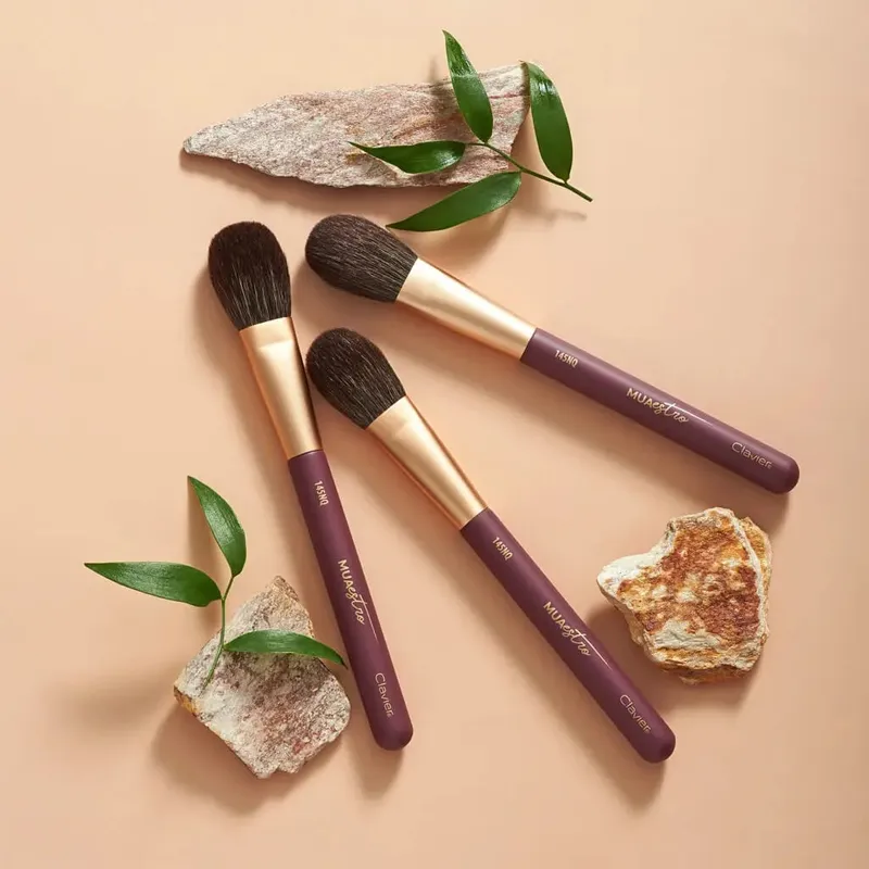 Clavier Nature&More II Makeup Brush Eye Shadow Foundation Cosmetic Brushes Beauty Soft High-quality Bristles Make Up Tools — image 4