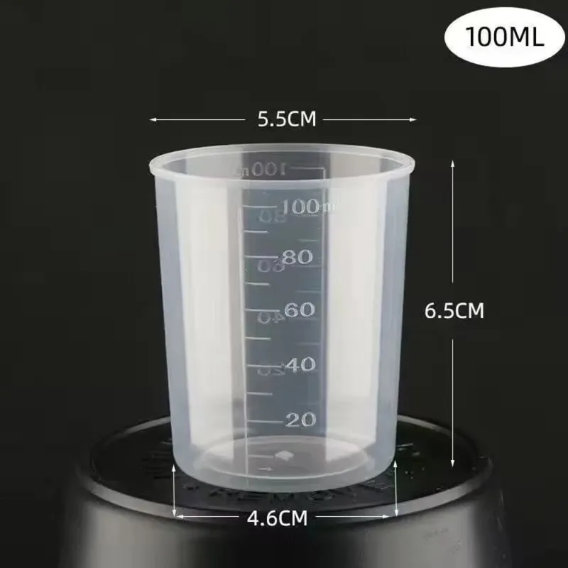 Mini 100/160ml Rice Measuring Cup Plastic with Scale Measuring Jugs Clear Digital Kitchen Scale Measurement Tools — image 5