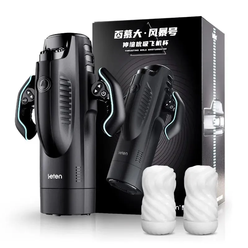 Automatic Male Masturbator with Sucking Thrusting Modes Heating Stroker Blowiob Machine LCD Display Adult Sex Toy for Men — image 9