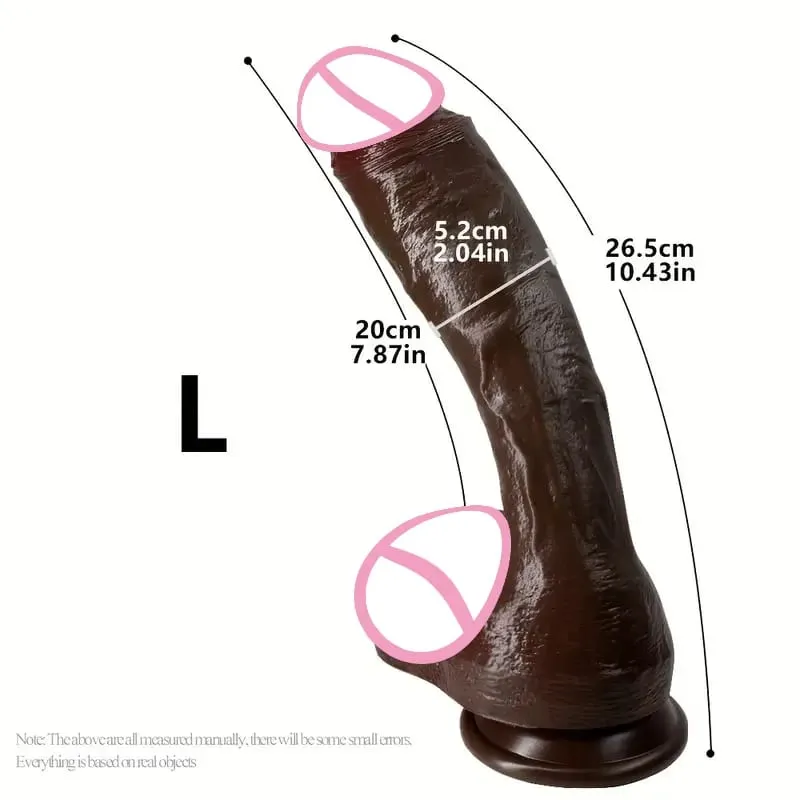 Oversized Realistic Dildo Huge Penis Penetration Anal Sex Toys For Women Masturbation Soft Dick Dildos Sexy Adult Sex Toy Gay — image 16