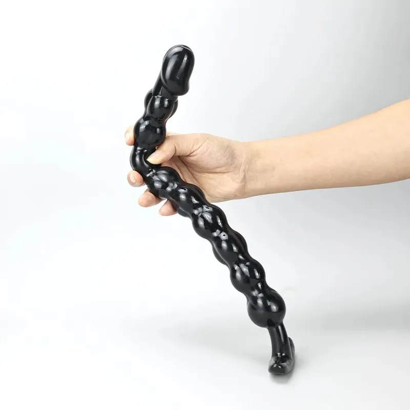 Lange analperler Bolde Stor Butt Plug Stor Buttplug Erotisk sexlegetøj Til Kvinder Mænd Gay Dilatator Prostata Massager Voksne Produkter — image 6