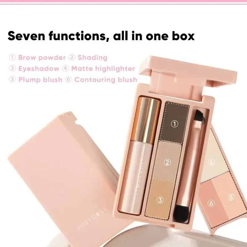 Mini Makeup Palette: Eyeshadow Palette All-in-One Palette For Travel Commuting and Daily Light Makeup — image 7