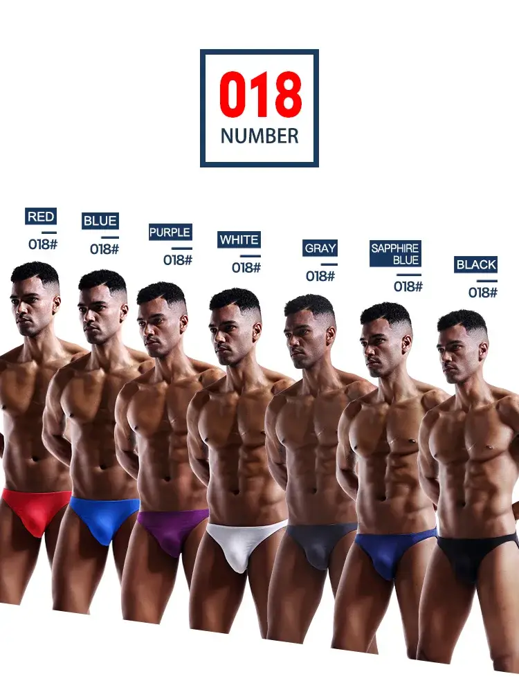 Men's briefs Men's briefs U convex Modal thin stretch sexy low waist tight narrow bottom pants — image 8