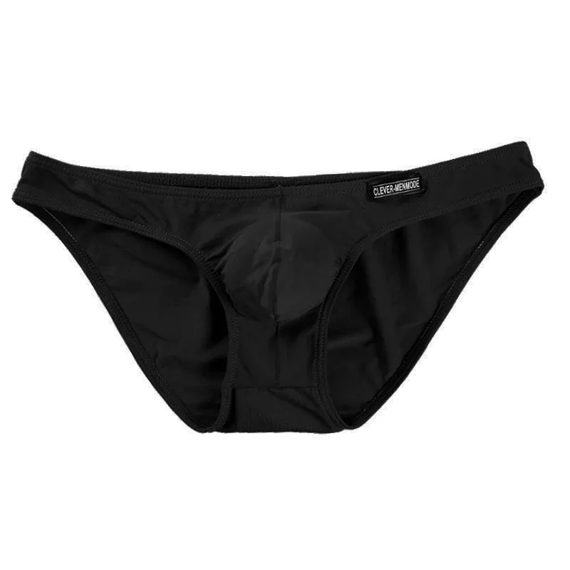 Slips Ultra-fins pour hommes, sous-vêtements Sexy, taille basse, Mini Bikini, sous-vêtements doux, culottes confortables pour la maison