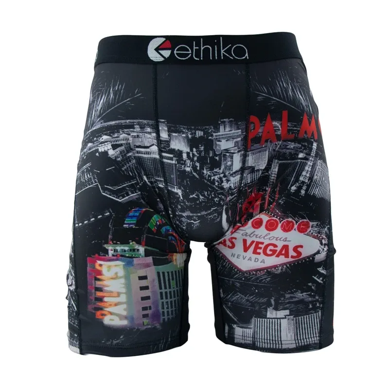 1Pcs Sexy Men Underwear Boxers Breathable Man Swimming Underpants Plus Size S-3XL Mens Panties Trunks Men's Boxer Briefs — image 4