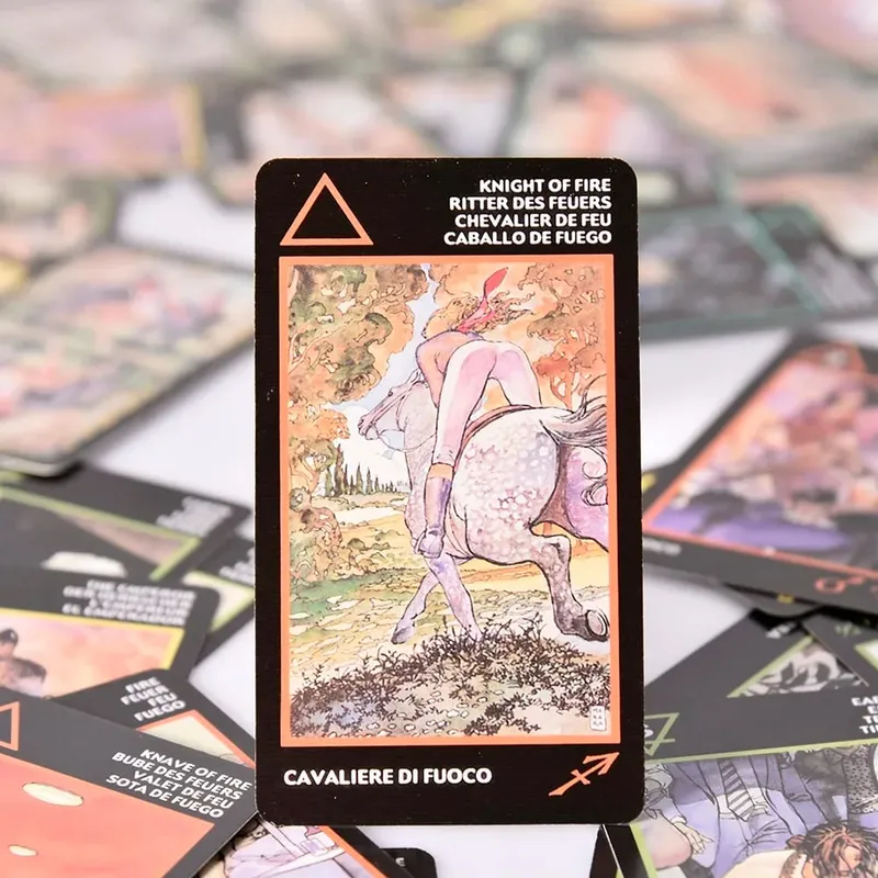 Tarot of Manara Cards A 78 Deck PDF Guidebook Divination fate tarot deck board game for personal use Playing games — image 6